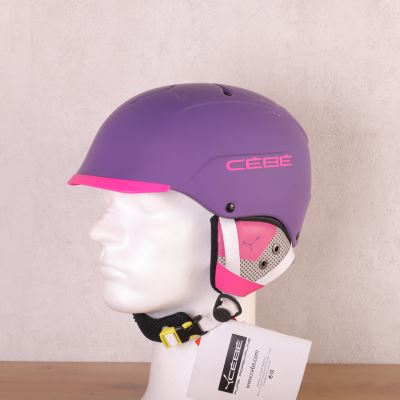 Cébé - contest matte violet 55-58cm