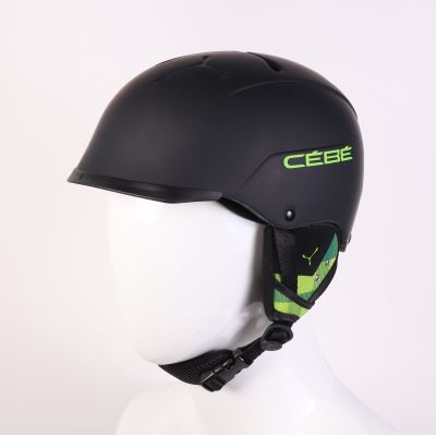 Cébé - Contest Visor Matte black &amp; green
