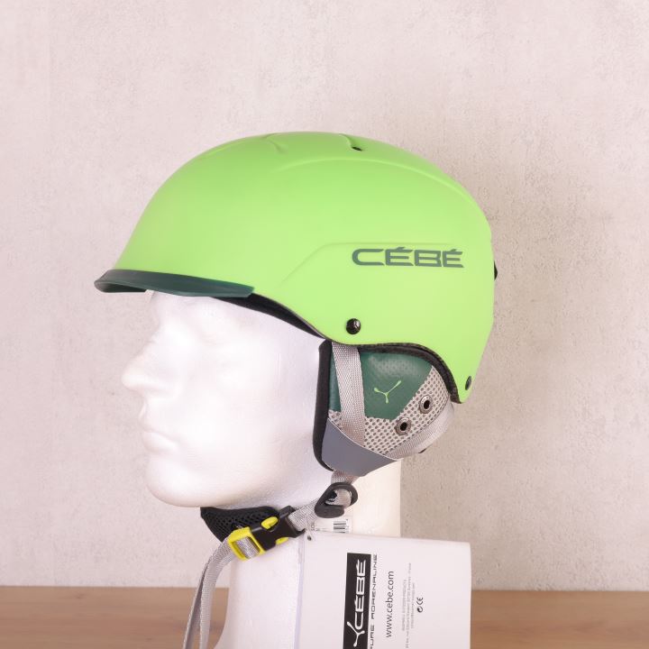cébé - contest visor lime & green 52-55cm